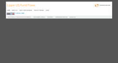 Desktop Screenshot of lipperusfundflows.com