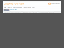 Tablet Screenshot of lipperusfundflows.com